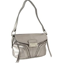 Franco Sarto Clara Flap Frosted Silver