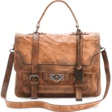 Frye 'Cameron Flap' Satchel Camel