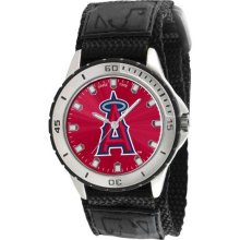 Game Time Black Mlb-Vet-Laa Men'S Mlb-Vet-Laa Veteran Custom Los Angeles Angels Veteran Series Watch