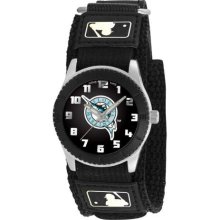 Game Time Mlb-Rob-Mia Florida Marlins Mlb Black Rookie Series Watch