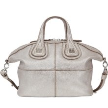 givenchy mini nightingale metallic leather bag