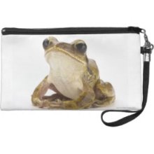 Gold tree frog Wristlet