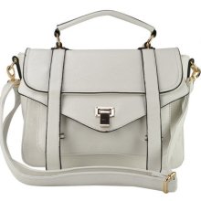 Gorgeous White Structured Satchel Shoulder Bag Hand Bag