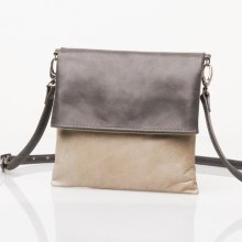 Graf & Lantz Mini Crossbody Taupe/charcoal