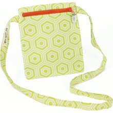 Green Hexigon Hip Purse