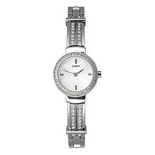 GUESS Silver Crystal Womens Dress Watch G86065L