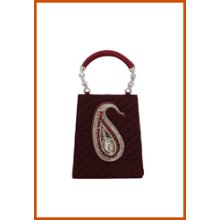 Handbags-Maroon Hand Bag