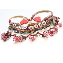 Handmade Turkish Necklace Valentine's Day - Ready to ship