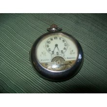 Hebdomas Antique 8 Days Men's Pocket Watch With Cover