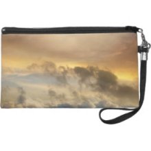 High Altitude Sunset Wristlet Clutch