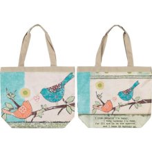 His Eye is on the Sparrow Tote