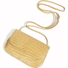 Hobo Bags - Croco Patent Brigida - Sand Croco by Hobo Bags, One Size