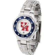 Houston Cougars Ladies Stainless Steel Watch