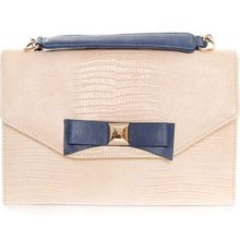 [hyundai Hmall] Andrea Vanna Womens Richen Ribbon Leather Shoulder Bag Beige