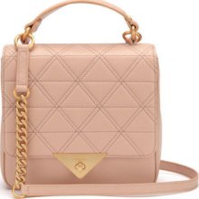 [hyundai Hmall] Bikerstarlet Korea Gemma Pink Leather Stud Square Shoulder Bag