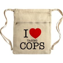 I Love Tasing Cops bag