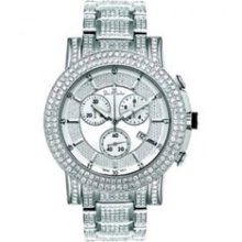 Iced Out Bling Mens Diamond Watch Joe Rodeo Trooper