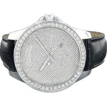 Iced Out Watches: Luxurman Mens Diamond Watch