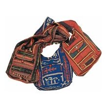 Ikat Weave Shoulder Sling Bag