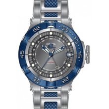 Invicta 12877 Subaqua Grey Blu Dl Auto 3h Blu/ss