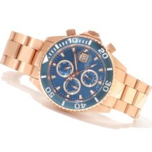 Invicta Reserve Men's Pro Diver Swiss Made Valjoux 7750 Automatic Chronograph Bracelet Watch