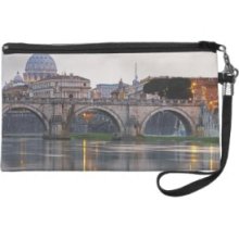 Italy Church Cathedral Wristlet Clutches