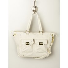 Ivory Olivia + Joy Double Pocket Satchel