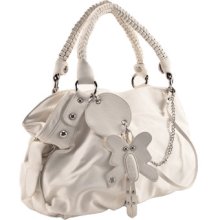 Jacky&celine J 904-1 002 White Hobo/shoulder Bag