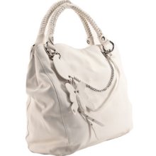 Jacky&celine J 904-2 002 White Hobo/shoulder Bag