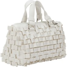 Jacky&celine J 946-2 002 White Satchel/crossbody Bag