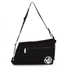 Jacoby Asymmetric Shoulder Bag (Unisex) Black