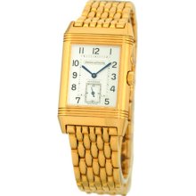 Jaeger Le Coultre 18k Rose Gold Reverso Duo Day Night 2nd Time Zone Box Papers