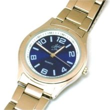 Jakob Strauss Blue Dial Gents Bracelet Watch Toc24