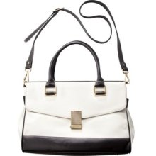 Jason Wu For Target White Flap Satchel Handbag Purse