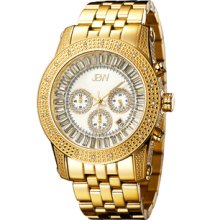 JBW Men's 'Krypton' Gold Chronograph Diamond