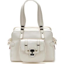 Jessica Simpson Js4062 Nolita Satchel Ivory-simply Stunning