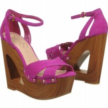 Jessica Simpson Niki Shoes (Bermuda Pink Suede) - Women's Shoes