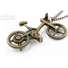 Jewelry Charm Necklaces Korean Fashion Retro Bicycle Necklace Sweate