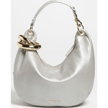 Jimmy Choo 'Solar - Small' Pearlized Metallic Leather Hobo