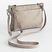 JJILL J Jill Leather Convertible Crossbody Bag Tawny