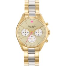 kate spade new york Watch, Womens Chronograph Seaport Two-Tone Stainle