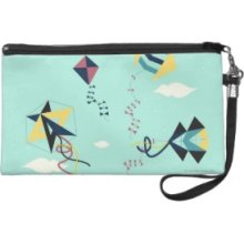 Kites Wristlet Clutch