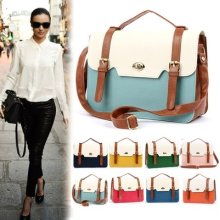 Korea Style Girl Women Square Handbag Celebrity Cross Body Shoulder Satchel