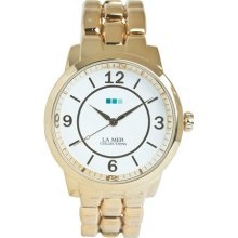 La Mer Oversize Tuscany Linked Band Watch