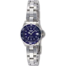 Ladies Invicta Pro Diver Quartz Blue Dial