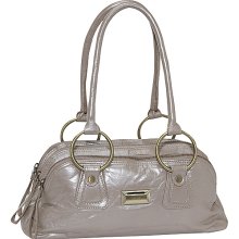 Latico Leathers Louise Shoulder Bag Metallic Gray