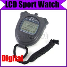 Lcd 10 Channel Portable Accurate Electronic Sport Watch