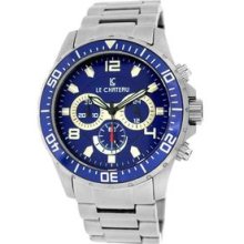 Le Chateau Men's Sport Dinamica All Steel Chronograph