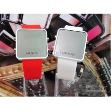 Led Lcd Watches Makeup Mirror Watch Girls Watch Fashion Watch Gifts