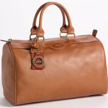 Longchamp 'Au Sultan' Leather Satchel